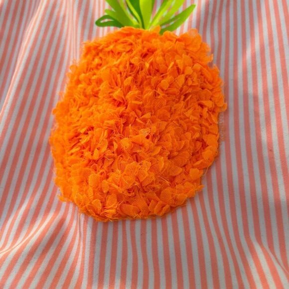 MAYORAL Toddler Girls' 3D Pineapple Swimsuit Size 8 - Picture 3 of 6